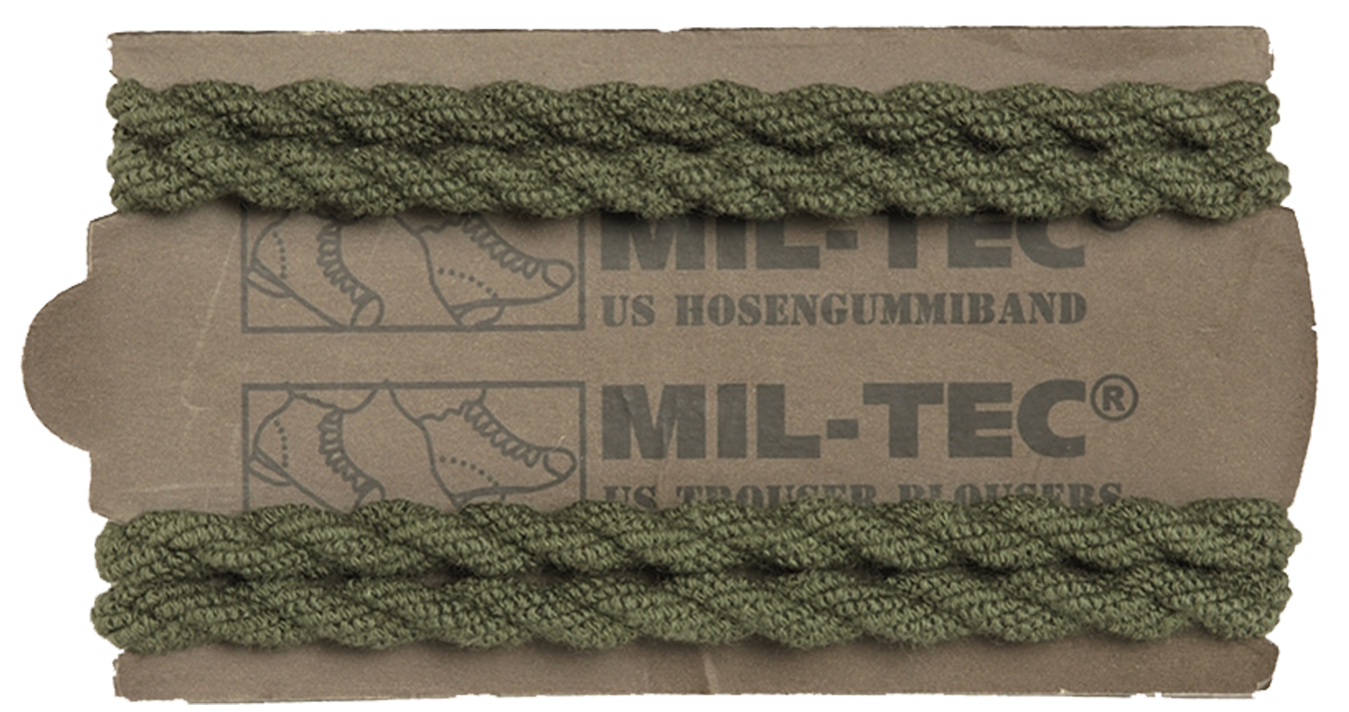 Hosengummi US-Typ Oliv (2 Paar)